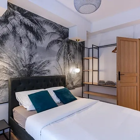 شقة Decorated 2 Bedrooms Air Conditionning, Center نيس