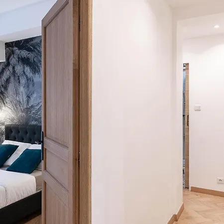 Decorated 2 Bedrooms Air Conditionning, Center * نيس